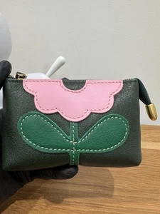 Hand Made-Dark Green leather wallet - Picture 1 of 4