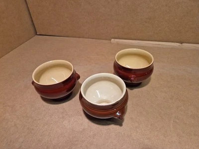 3 Bols à Soupe Tête de Lion Emile Henry - Photo 1/4