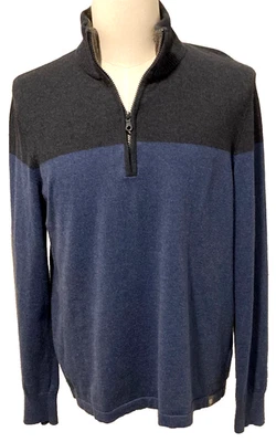 Suéter The North Face para hombre manga larga cuarto cremallera talla Cuello forrado de vellón L Foto 1 de 4