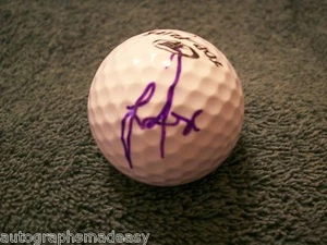 JUSTIN ROSE PGA GOLF SIGNED GOLF BALL W/COA - Imagen 1 de 1