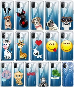 Custodia Cover per ZTE Blade A52 A in TPU morbido e trasparente disegno U10 - Foto 1 di 16