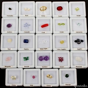 70 Pcs Estate Genuine Semi Precious Loose Gemstone Lot Collection 200$ Plus Retl - Picture 1 of 8