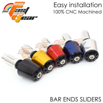 CNC Sole-A Bar Ends Sliders Fit Kawasaki ZX-10R Ninja 15-16 Foto 1 de 4