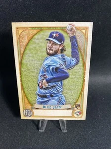2021 Topps Zigeunerkönigin vermisstes Namensschild #194 Tom Hatch RC Toronto blau Jays - Bild 1 von 7