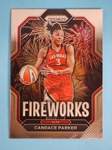 2023 Panini Prizm WNBA Fireworks Candace Parker Las Vegas Aces #6 - Picture 1 of 2