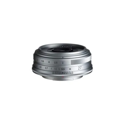 Voigtlander X-Mount 27mm F2 ULTRON, Silver *BRAND NEW* - Image 1 of 4