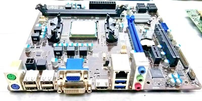 MSI A78M-E35 Motherboard + 3.7GHz AMD Athlon X4 FM2+ AD860KXBI44JA CPU - Image 1 of 2