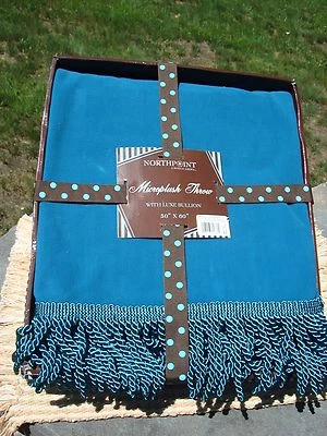 NORTHPOINT Microplush Throw Blanket ...50 X 60 inches... New in Box - Image 1 of 3