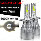 2x H4 LED Headlight Bulbs 110W Hi/Low Beam White c6 For Honda Jazz MK2 2002-2008