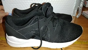 ASICS H858N GEL-LYTE KOMACHI Women's Black/Black Mesh Lifestyle Shoes sz 6 - Picture 1 of 7