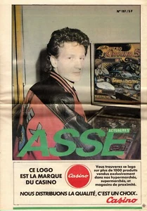 ▬►ASSE NEWS ⚽ Nr. 197 April 1987 - Thierry COURAULT - Georges SLAVKOV - LOSC - Bild 1 von 2