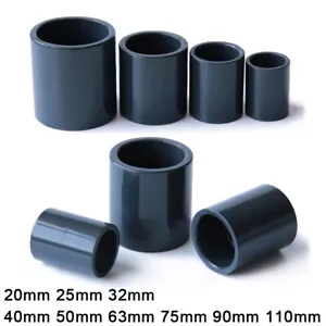 PVC Rohr 20 - 110 mm PVC Klebe Fittings Rohr Druckrohr Verrohrung Aquarium Muffe - Bild 1 von 16