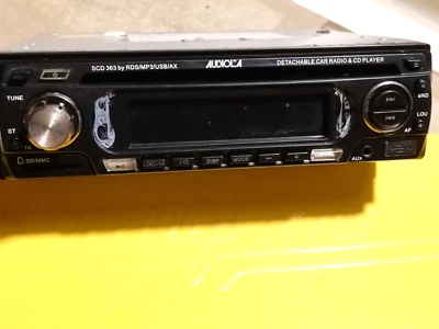 AUDIOLA SCD-363 - Autoradio CD - RDS-Mp3-USB-AUX per auto d'epoca - Non testata - Immagine 1 di 4