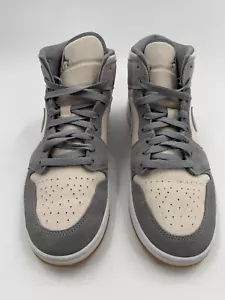 Nike Air Jordan 1 Mid SE ‘Coconut Milk’ Particle Grey Men's Size 11 DN4281 100 - Picture 1 of 9