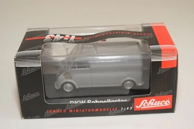 A2 1:43 SCHUCO 02391 2391 DKW TACHIMETRO AUTO UNION GRIGIO COME NUOVO IN SCATOLA - Immagine 1 di 4