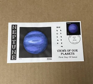 US FDC Collins HP #5076 Views of Our Planets Neptune 2016 - Picture 1 of 3