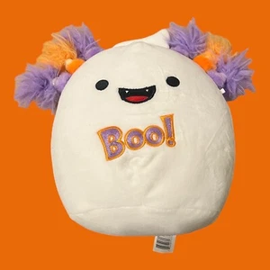 Peluche Squishmallow 8"" Grace the Ghost Halloween peluche morbido carino pulito spettrale - Foto 1 di 4