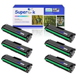 6PK MLT-D111L Toner Cartridge For Samsung SL-M2070F M2070FW M2071FH M2074FW - Picture 1 of 13