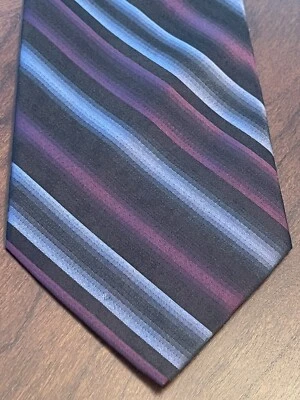 Мужской галстук Calvin Klein 100% шелк сделано в Китае - Изображение 1 из 4