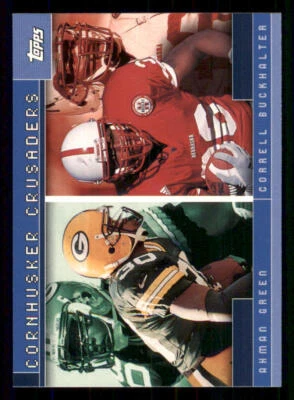 2001 Topps Combos #TC16 Ahman Green/Correll Buckhalter - Image 1 of 2