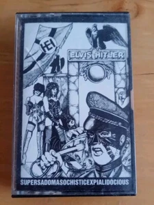 Elvis Hitler Supersadomasochisticexpialidocious Cassette Tape 1992 Punk Used - Picture 1 of 6