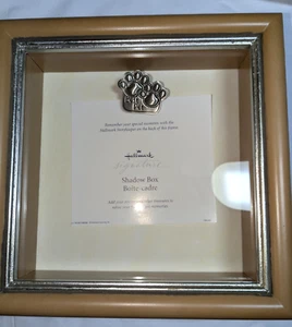 Hallmark Best Pet or Pet Memorial Shadow Box Frame Display Case - Picture 1 of 8