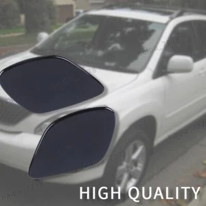 2X Headlight Cleaner Washer Sprayer Wiper Nozzle Cover Cap For Lexus RX330 RX350 - Picture 1 of 6