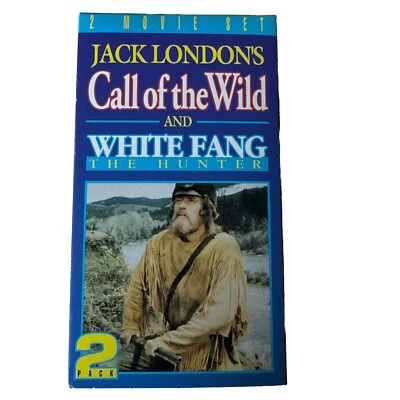 Jack London's Call of the Wild & White Fang The Hunter (VHS, 1994)  - Image 1 of 2