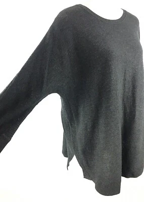 Suéter Joules Knitwear Mezcla Lana EE. UU. 8 UK 12 Gris Oscuro Edith Calce Cuadrado Jersey Foto 1 de 4