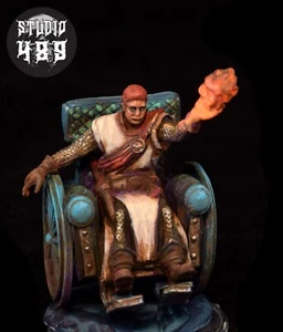 Silla de batalla Nolzur's Fantasy Cleric in Mobility para DnD Pathfinder #1 Studio489 - Imagen 1 de 1