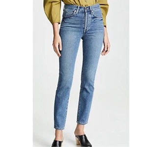 Eve Denim The Silver Bullet High Waist Mom Ankle Jeans Size 25 - Picture 1 of 9