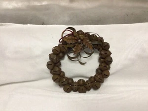 Rustic metal bells wreath - Picture 1 of 1