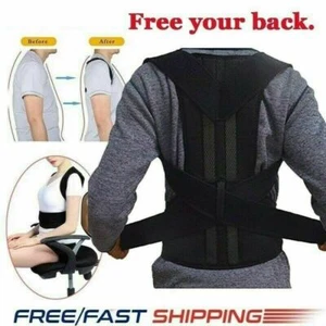 Fajas Ortopedicas Para Hombres Faja Correctora De Postura La Espalda Talla Brace - Picture 1 of 12
