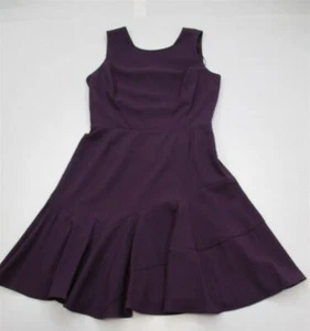 COVINGTON #DR517 Women's Size 6 Sleeveless Low V Back Purple Cocktail Dress NEW - Picture 1 of 8