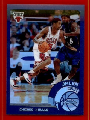 2002-03 Topps Chrome Refractors #88 Jalen Rose. - Image 1 of 2
