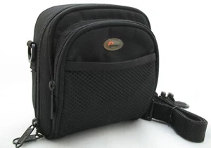 LOWEPRO EX60 BLACK DIGITAL CAMERA CASE GADGET BAG WITH SHOULDER STRAP - Picture 1 of 7