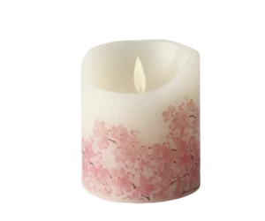 SGI Soka Gakkai Budismo Vela LED con Control Remoto Cerezo Flor - Imagen 1 de 12