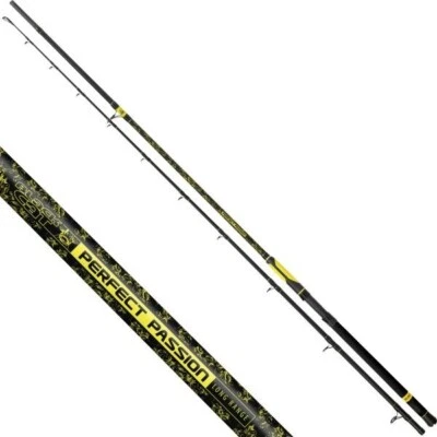 Black Cat Perfect Passion Long Range 3,30m Welsrute Kohlefaser Waller Rute Angel