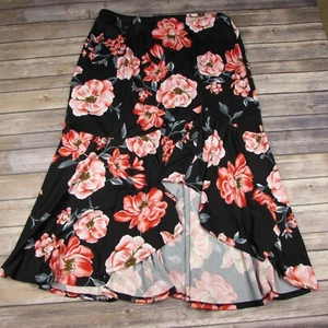 Antthony Originals 1X Maxi Falda Floral Dobladillo Asimétrico - Imagen 1 de 8