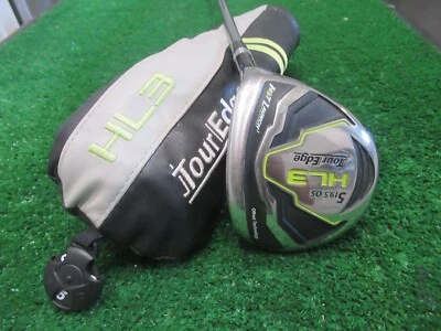 TOUR EDGE HL3 HOT LAUNCH 3 FAIRWAY 5 WOOD 19.5* UST 55 A SENIOR GRAPHITE W/HC - Image 1 of 4