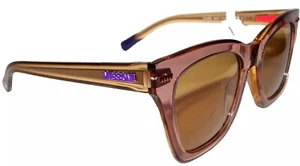 Gafas de sol MISSONI montura rosa amarillas nuevas con etiquetas - Imagen 1 de 5