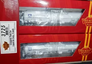 Broadway Limited N scale - Cryogenix Tank Car - Liquid Air Corp 2 Pack - 3725 - Picture 1 of 1