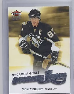 08-09 2008-09 FLEER ULTRA SIDNEY CROSBY SCORING KINGS SK1 PITTSBURGH PENGUINS - Foto 1 di 1