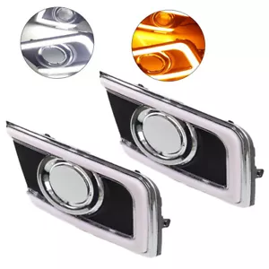 LED Daytime Running Light For Nissan Sentra Sylphy 2016-2019 DRL Fog Lamp Cover - Picture 1 of 16