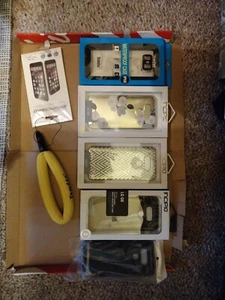 Lot of 5 Cell Phone Cases For LG G6 plus 2 free gifts NIB - Picture 1 of 4