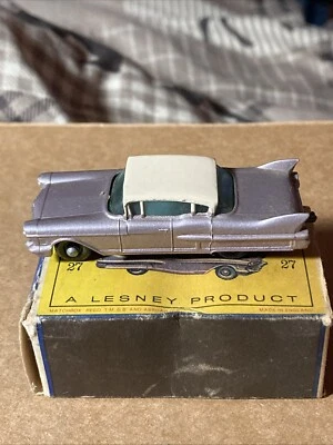 Matchbox By Lesney Made In England Cadillac Sixty Special No.27 With Box - Image 1 of 4