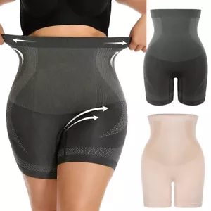 Plus Size Shapewear Shorts Women Tummy Control Fajas Body Shaper Thigh Slimming - Picture 1 of 32