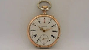 Orologio da tasca argento Funziona FD. OFFERMANN silver pocket watch Works A313 - Imagen 1 de 24