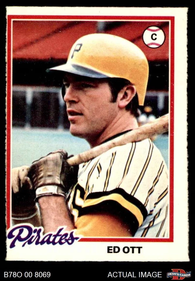 1978 O-Pee-Chee #161 Ed Ott Pirates 2 - GOOD - Image 1 of 1
