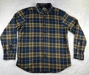 LL Bean Hemd Herren groß kariert Flanell Button Down traditionelle Passform Tasche Baumwolle - Bild 1 von 20